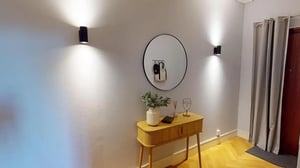 Welcoming double bedroom near Gare Part-Dieu V.Merle metro station