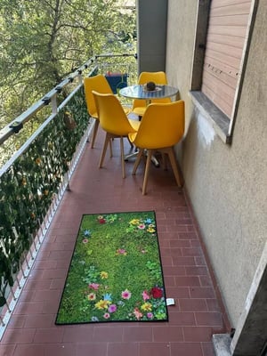 Bed in shared twin bedroom in central Bergamo