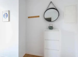Interesting double bedroom in Schlump