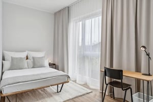 Pleasant double bedroom in shared flat close to the Leipzig University