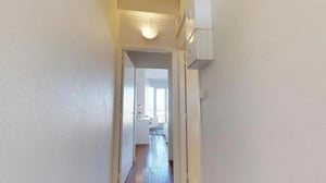 Snug double bedroom close to François Verdier metro station