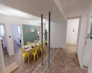 Spacious double bedroom in Capitole de Toulouse