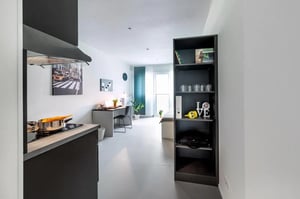 Great-looking studio in a residence in Essen