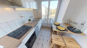 Smart double bedroom near Jardin des plantes de Montpellier