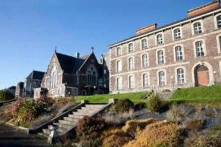 Historic buildings with stone facade exterior at Griffith College Cork Accommodation
