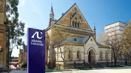Adelaide University sign exterior stone building exterior at University Of Adelaide Accommodation