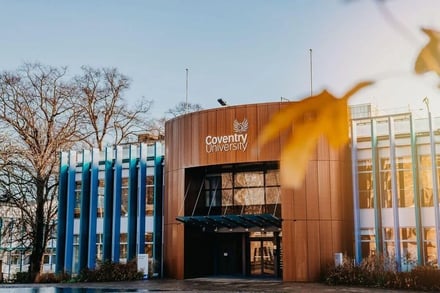 Coventry University building exterior at Coventry University Accommodation