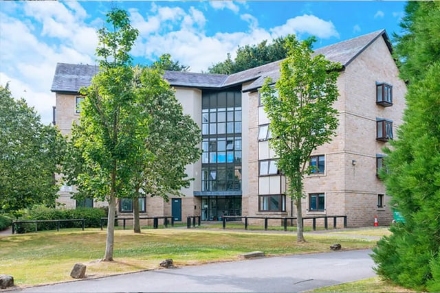 Modern building with large windows exterior exterior at Oxley Residence in Leeds Student Accommodation