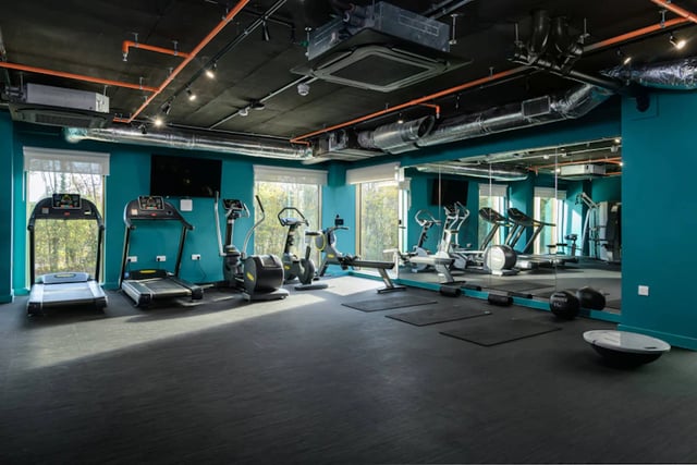Treadmills elliptical rower weights gym equipment. at Stanley Studios in Southampton Student Accommodation
