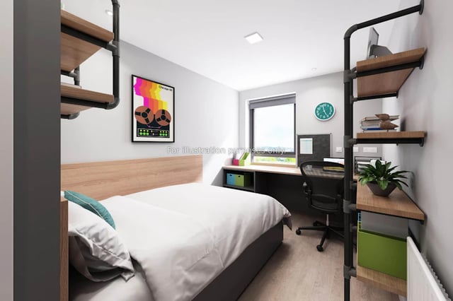 Bedroom The Coal Yard York Student Accommodation