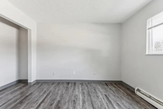 empty room wood floor window heater Image Type at Lincoln Springs Apartments in Colorado Springs Student Accommodation