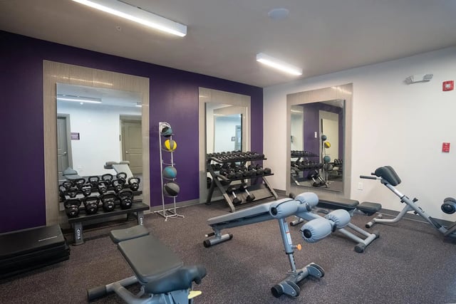 Weights benches medicine balls gym Image Type at The Legacy Baton Rouge in Baton Rouge Student Accommodation