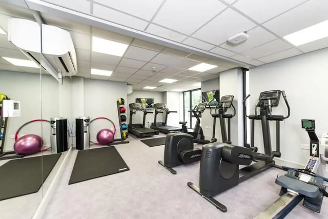 Treadmills elliptical cross trainer rowing machine fitness gym at Chapel Heights in Durham Student Accommodation