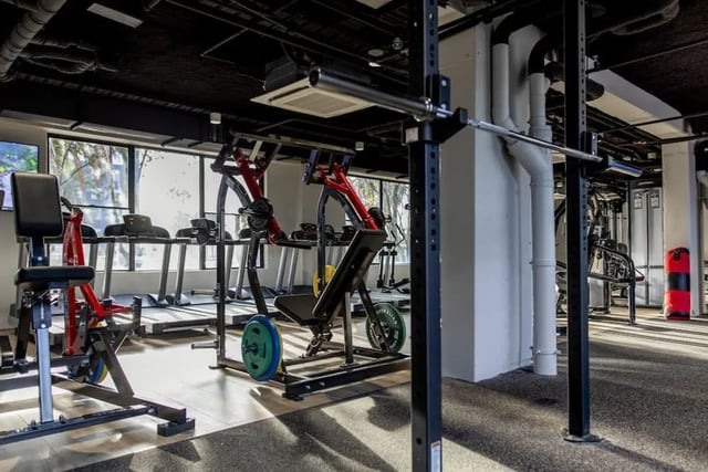 Weight machines treadmills and squat rack Gym at Campus Melbourne in Melbourne Student Accommodation
