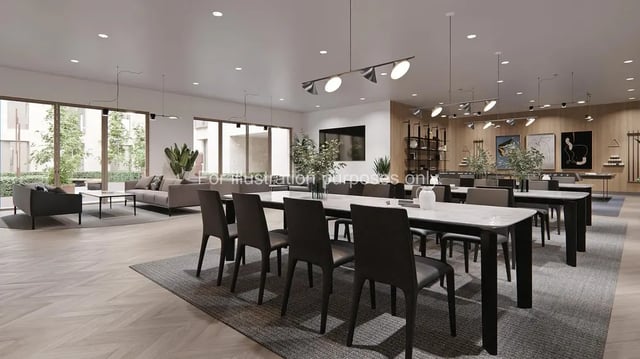 Dining and lounge areas with tables chairs sofas living room at Axiom in Stoke-On-Trent Student Accommodation