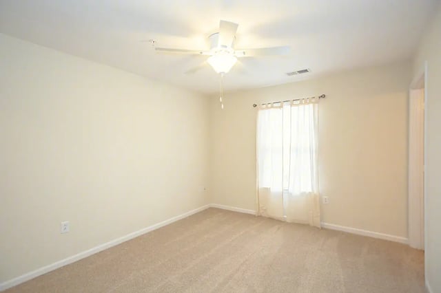 Ceiling fan window curtains white walls bedroom at Mountain Valley Apartments in Morgantown Student Accommodation