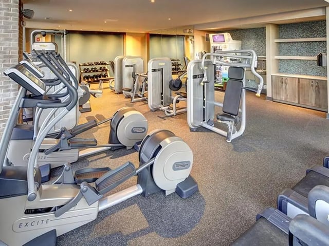 Ellipticals weight machines treadmill gym Image Type at University Crossings Charlotte in Charlotte Student Accommodation