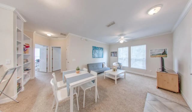 Dining table couch coffee table living room at Heritage Oaks Luxury Apartments in Gainesville Student Accommodation