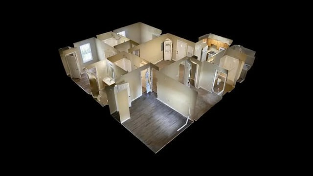 Floor plan showing living areas kitchen and bathrooms floor plan at Campus East Apartments in Greensboro Student Accommodation