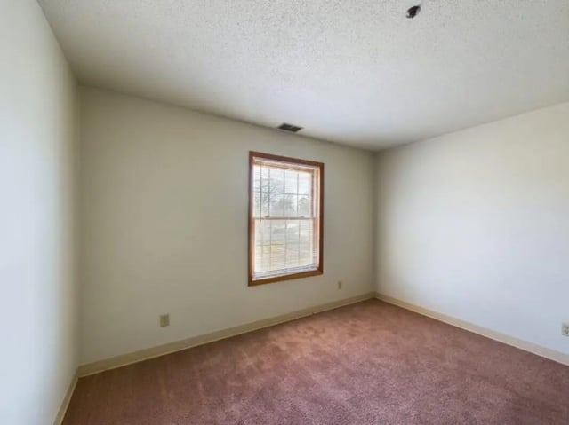 Empty room with carpet and window bedroom at Chesterfield Apartments Muncie in Muncie Student Accommodation