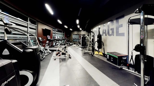 Cardio machines weight machines boxing bag gym Image Type at Bear Village Apartments in Springfield Student Accommodation
