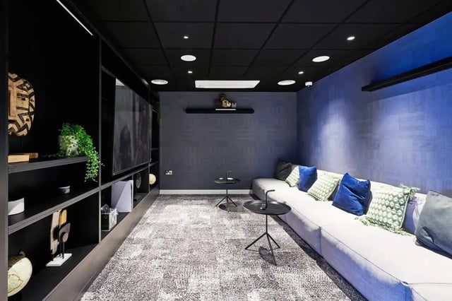 Comfortable sofa and tables in a lounge area at Vita Student Cannon Park Warwick in Coventry Student Accommodation