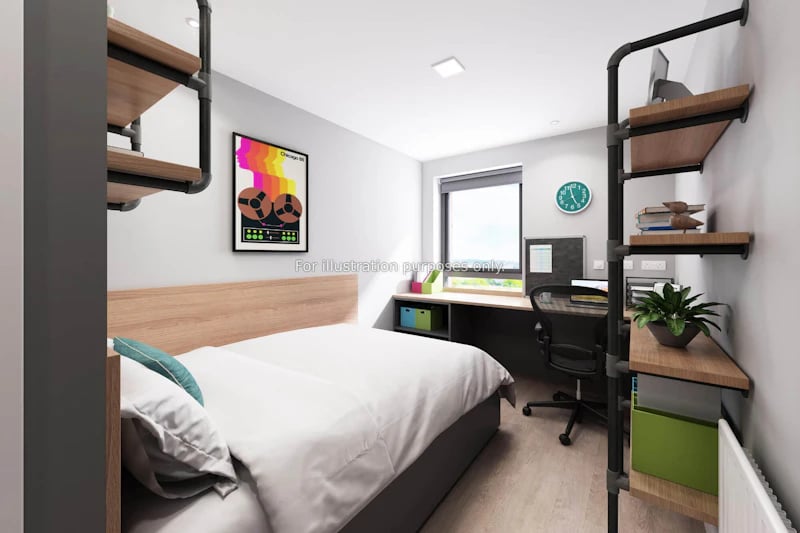 Bedroom The Coal Yard York Student Accommodation
