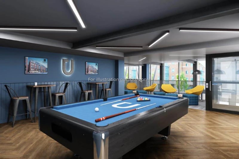  Common room The Coal Yard York Student Accommodation