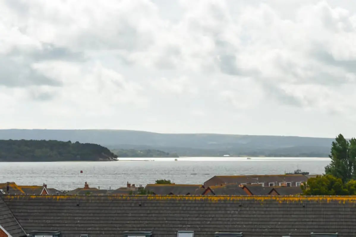 Tiled roofs and water view exterior at Newcastle 1 in Newcastle Upon Tyne Student Accommodation