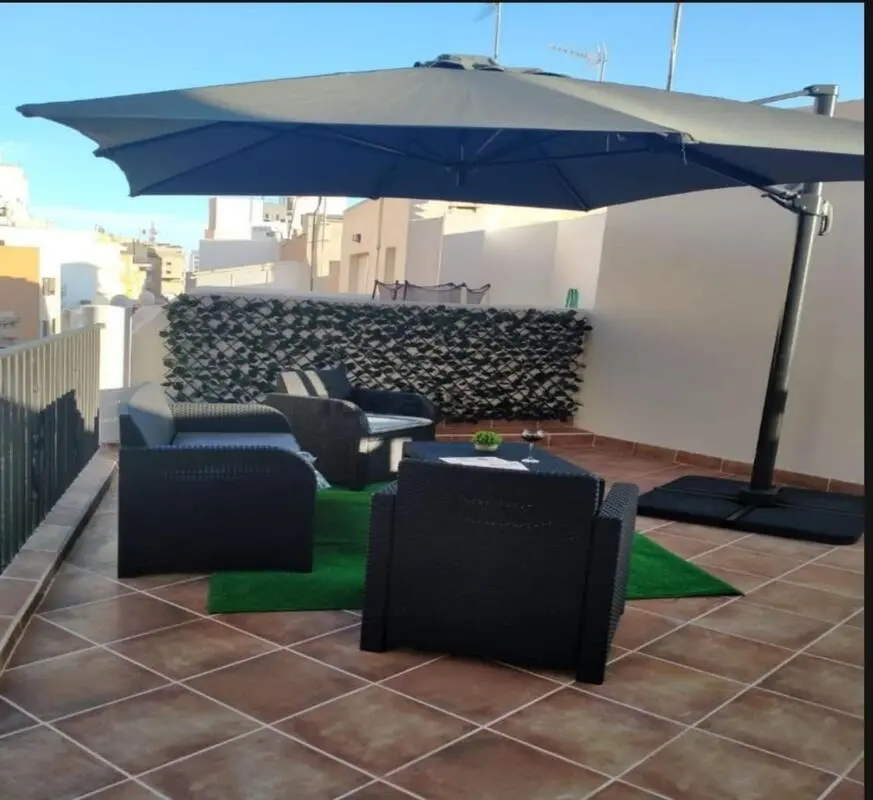 Cozy studio with double bed and shared terrace in a peaceful area