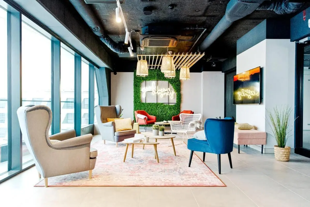 Bed in a cosy twin bedroom close to Błonia w Krakowie