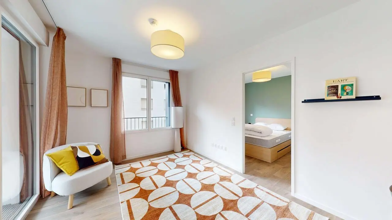 Cosy single bedroom in Asnières-sur-Seine