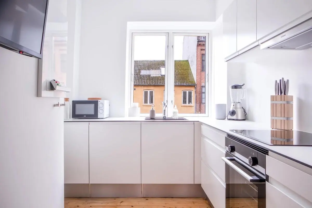 Elegant double bedroom in Latinerkvarteret