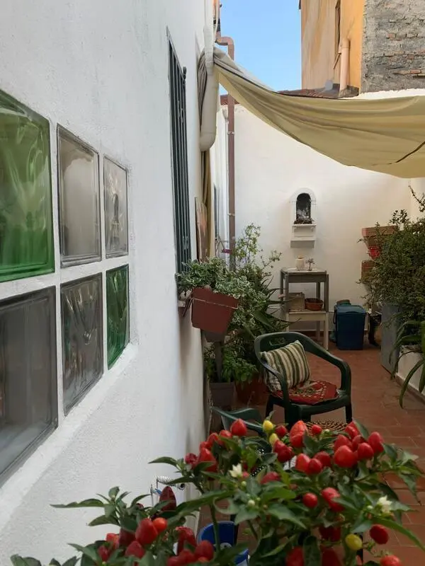 Double bedroom on the ground floor with external private bathroom, shared living &kitchen