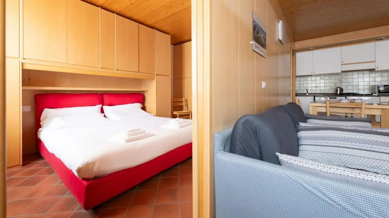 Very sunny 1-bedroom apartment in Bormio