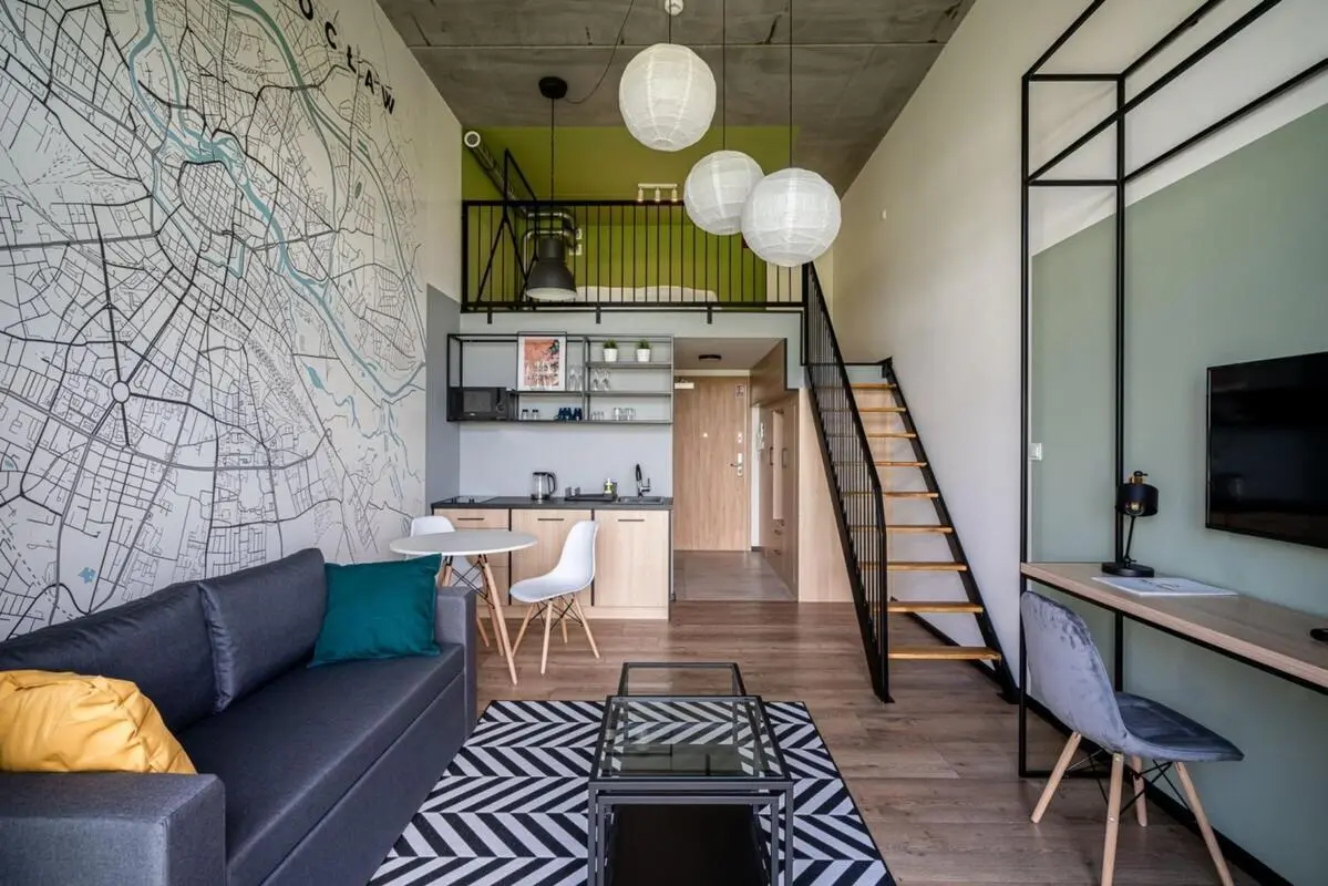 Luxurious studio next to the Wroclaw Airport