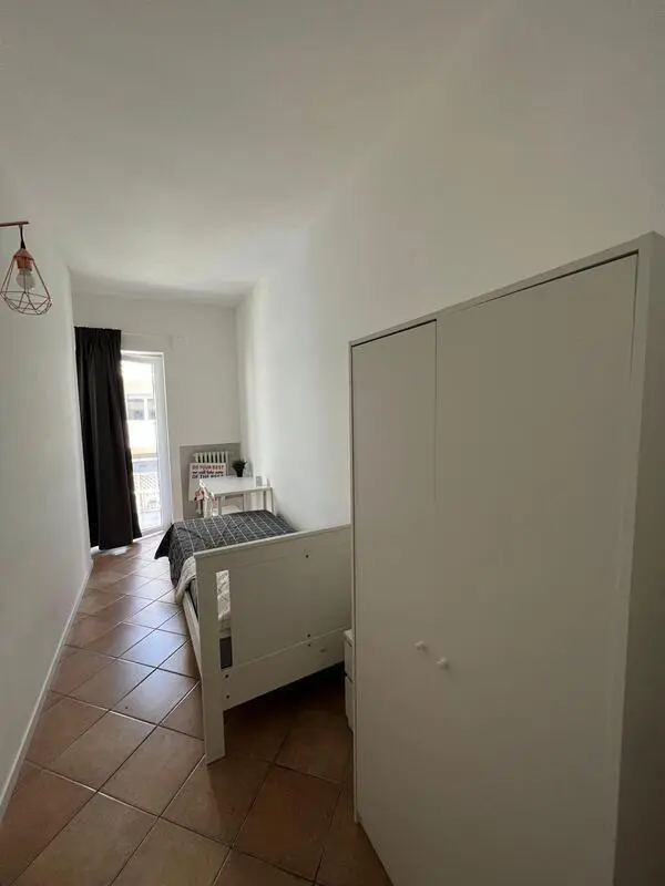 Single bedroom with balcony close to Università Aldo Moro