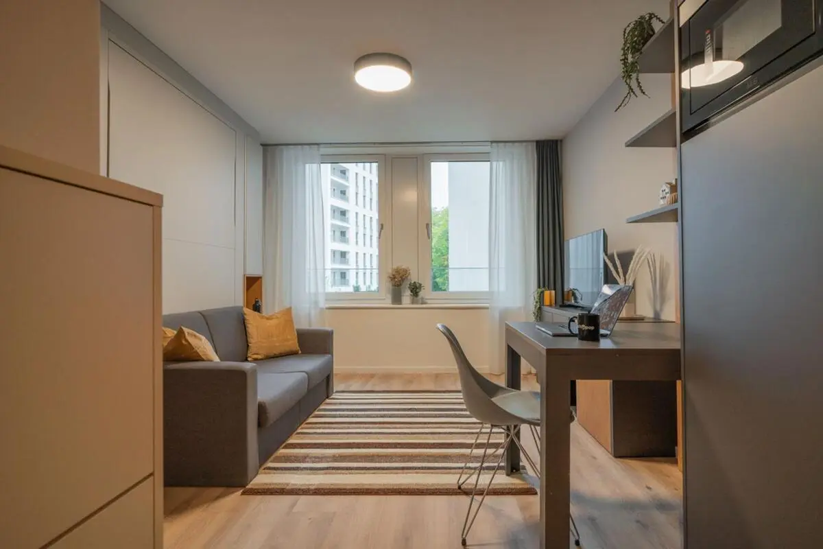 Stupendous studio in Gutleutviertel