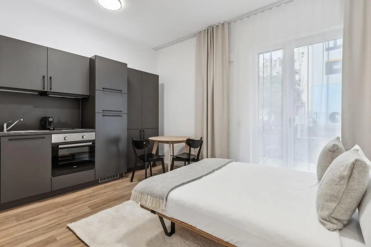 Charming studio near the Leipzig central station